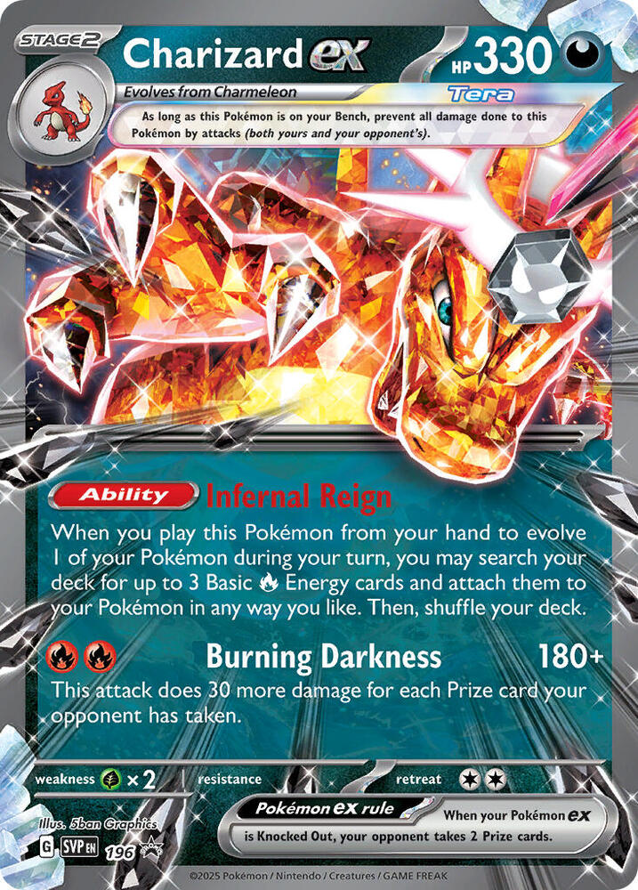 Charizard ex 196 - SV: Scarlet & Violet Promo Cards