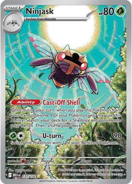 Ninjask 137/132 - ME01: Mega Evolution