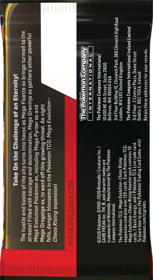 Chaos Rising Booster Pack - ME04: Chaos Rising