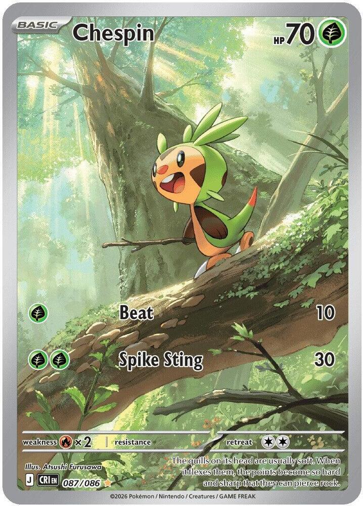 Chespin 087/086 - ME04: Chaos Rising