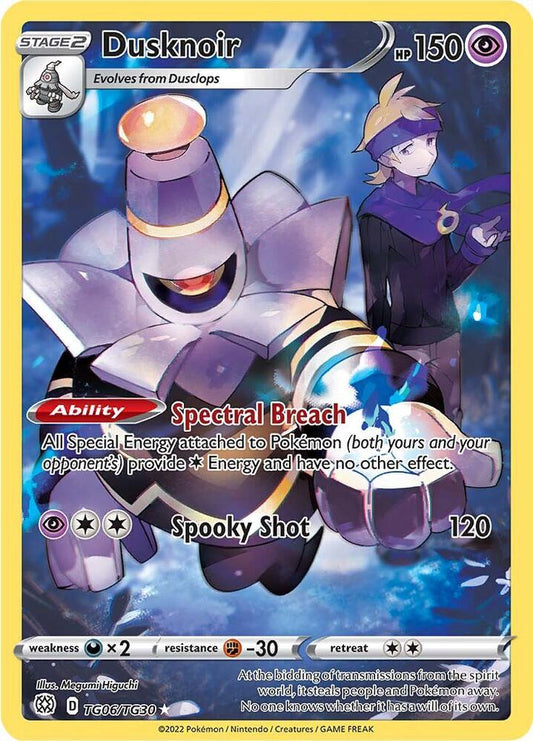 Dusknoir TG06/TG30 - SWSH09: Brilliant Stars Trainer Gallery