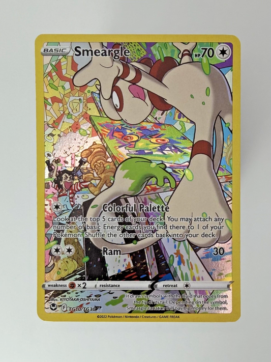 Pokémon Smeargle TG10/TG30 - Silver Tempest - Trainer Gallery - NM