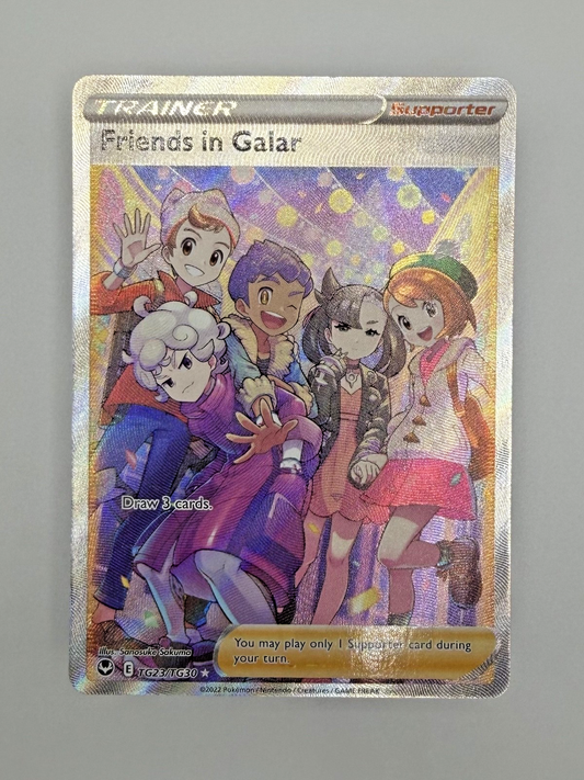 Pokémon Friends in Galar TG23/TG30 - Silver Tempest - Trainer Gallery - NM