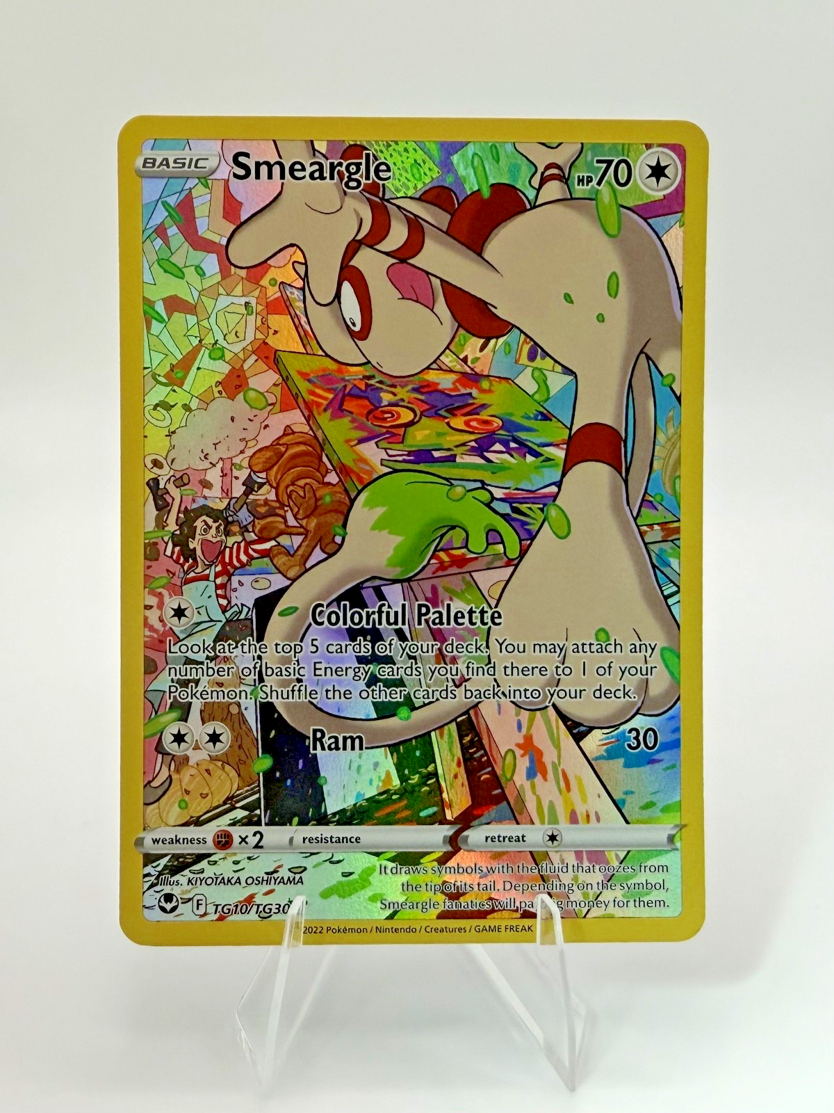 Pokémon Smeargle TG10/TG30 - Silver Tempest - Trainer Gallery - NM