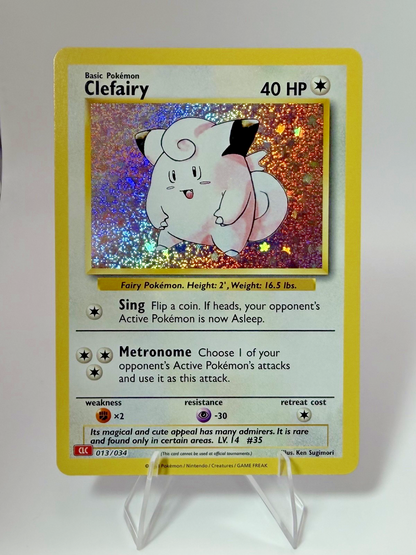 Pokémon Clefairy 013/034 - Classic Collection - NM