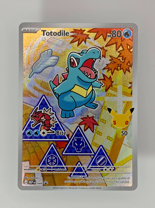 Pokémon Totodile 048 - Mega Evolution Promo - NM