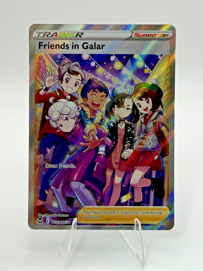 Pokémon Friends in Galar TG23/TG30 - Silver Tempest - Trainer Gallery - NM