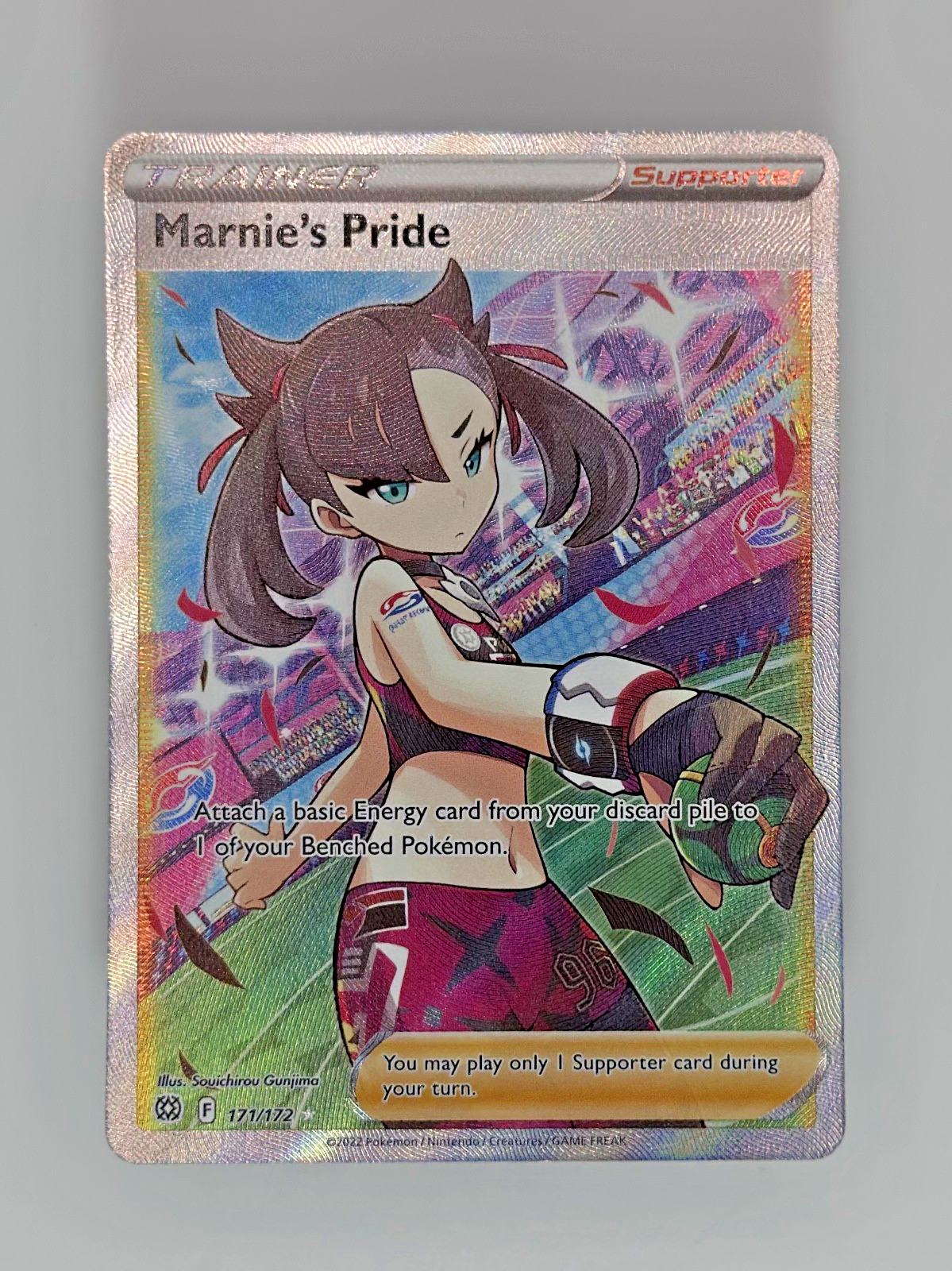 Pokémon Marnie’s Pride (Full Art) 171/172 - Brilliant Stars - NM