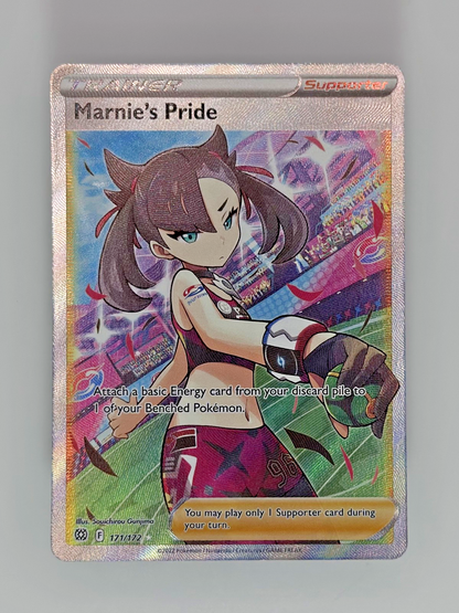 Pokémon Marnie’s Pride (Full Art) 171/172 - Brilliant Stars - NM