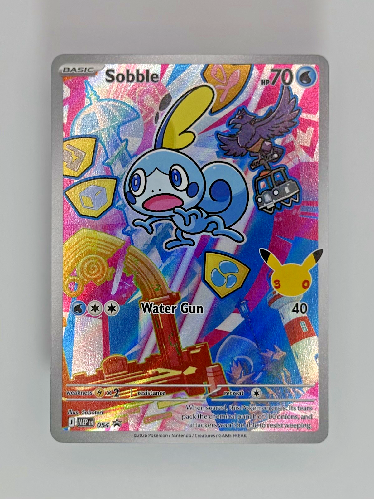 Pokémon Sobble 054 - Mega Evolution Promo - NM