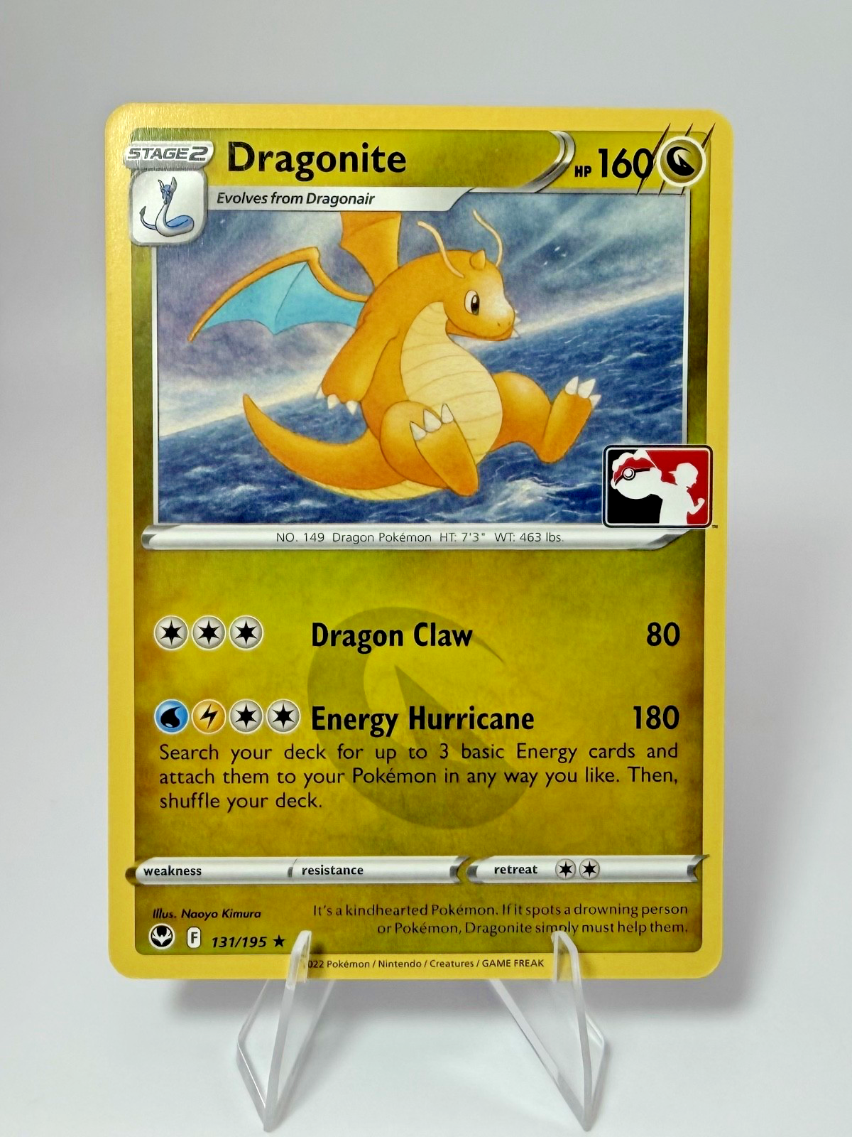 Pokémon Dragonite 131/195 - Prize Pack Series Three - NM
