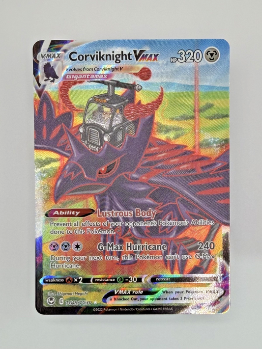 Pokémon Corviknight VMAX TG19/TG30 - Silver Tempest - Trainer Gallery - NM