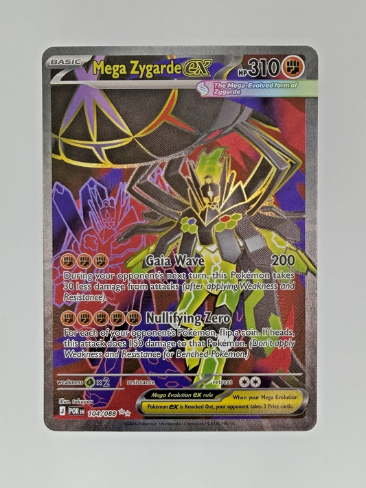 Pokémon Mega Zygarde ex 104/088 - Perfect Order - NM