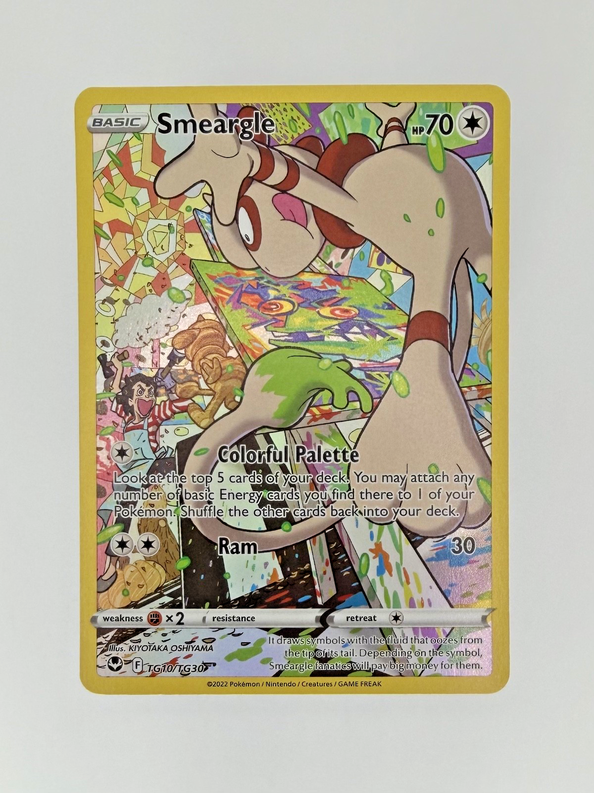 Pokémon Smeargle TG10/TG30 - Silver Tempest - Trainer Gallery - NM