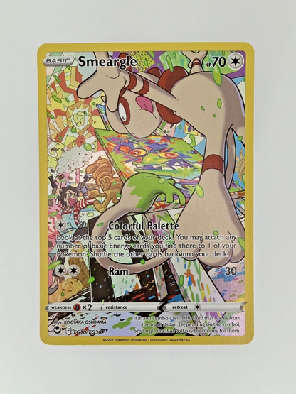 Pokémon Smeargle TG10/TG30 - Silver Tempest - Trainer Gallery - NM