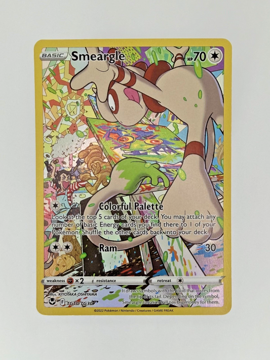 Pokémon Smeargle TG10/TG30 - Silver Tempest - Trainer Gallery - NM