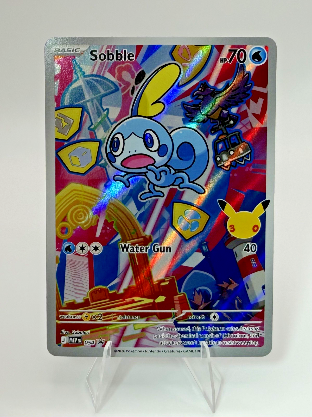 Pokémon Sobble 054 - Mega Evolution Promo - NM