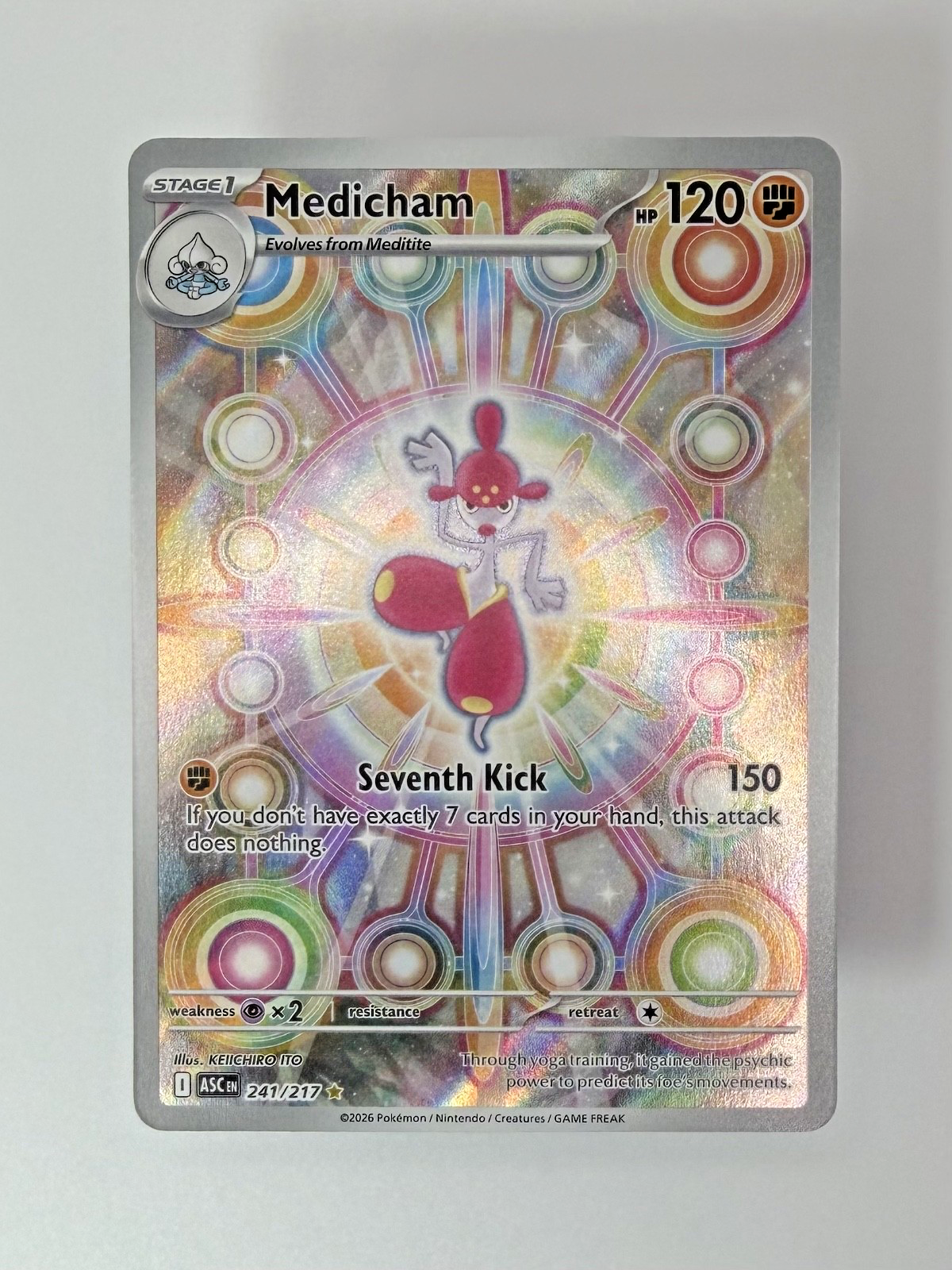 Pokémon Medicham 241/217 - Ascended Heroes - NM