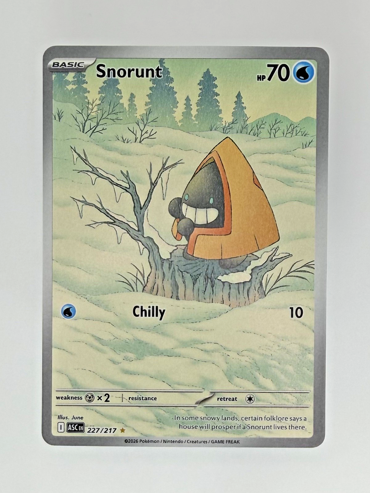 Pokémon Snorunt 227/217 - Ascended Heroes - IR - NM
