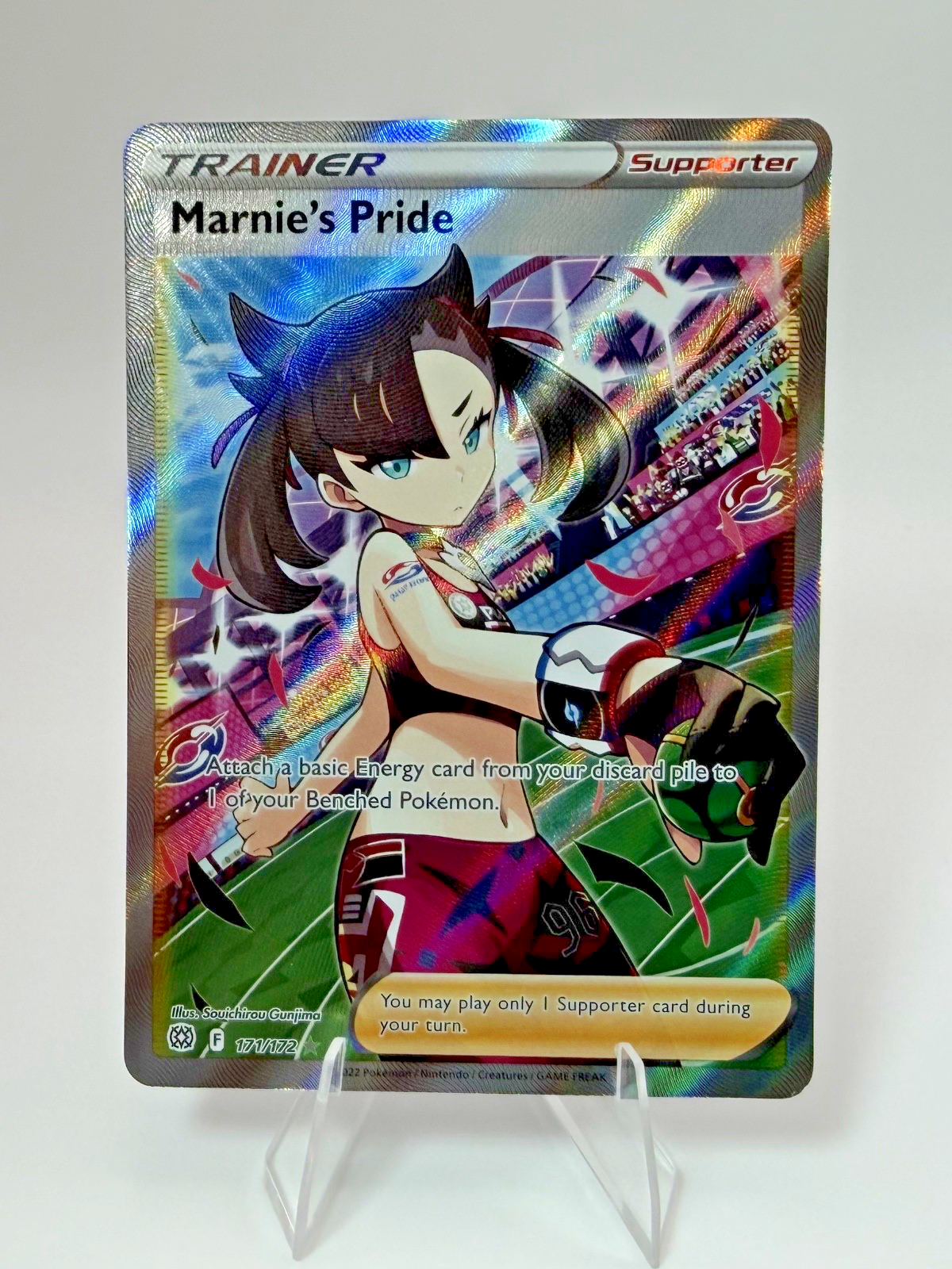 Pokémon Marnie’s Pride (Full Art) 171/172 - Brilliant Stars - NM