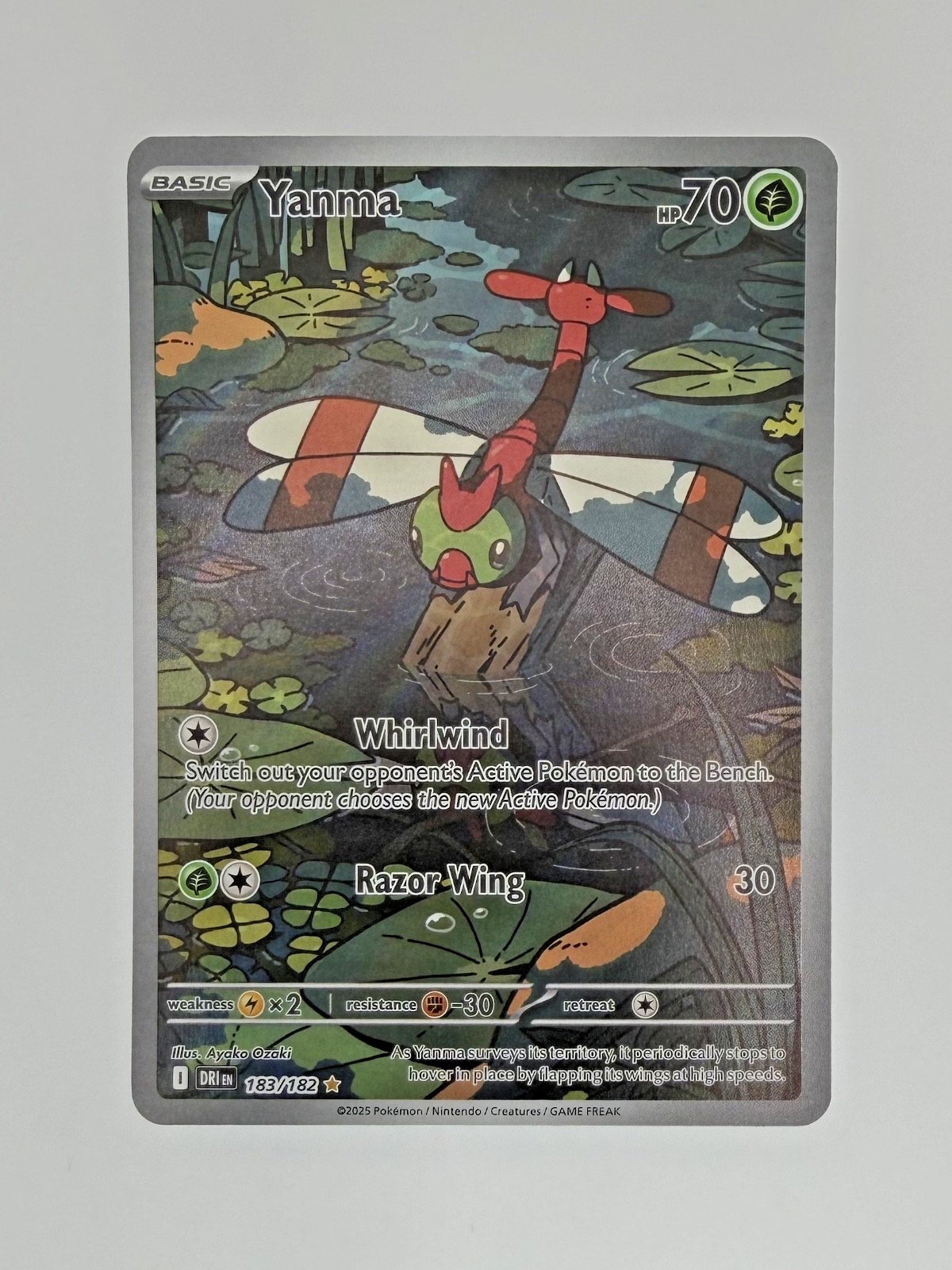 Pokémon Yanma 183/182 - Destined Rivals - NM