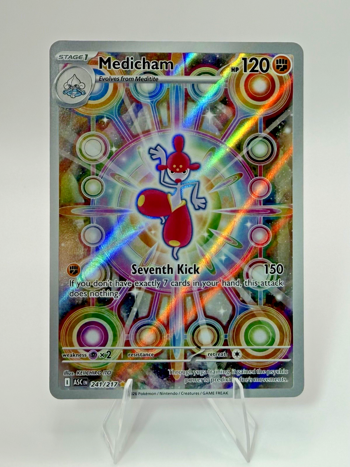 Pokémon Medicham 241/217 - Ascended Heroes - NM