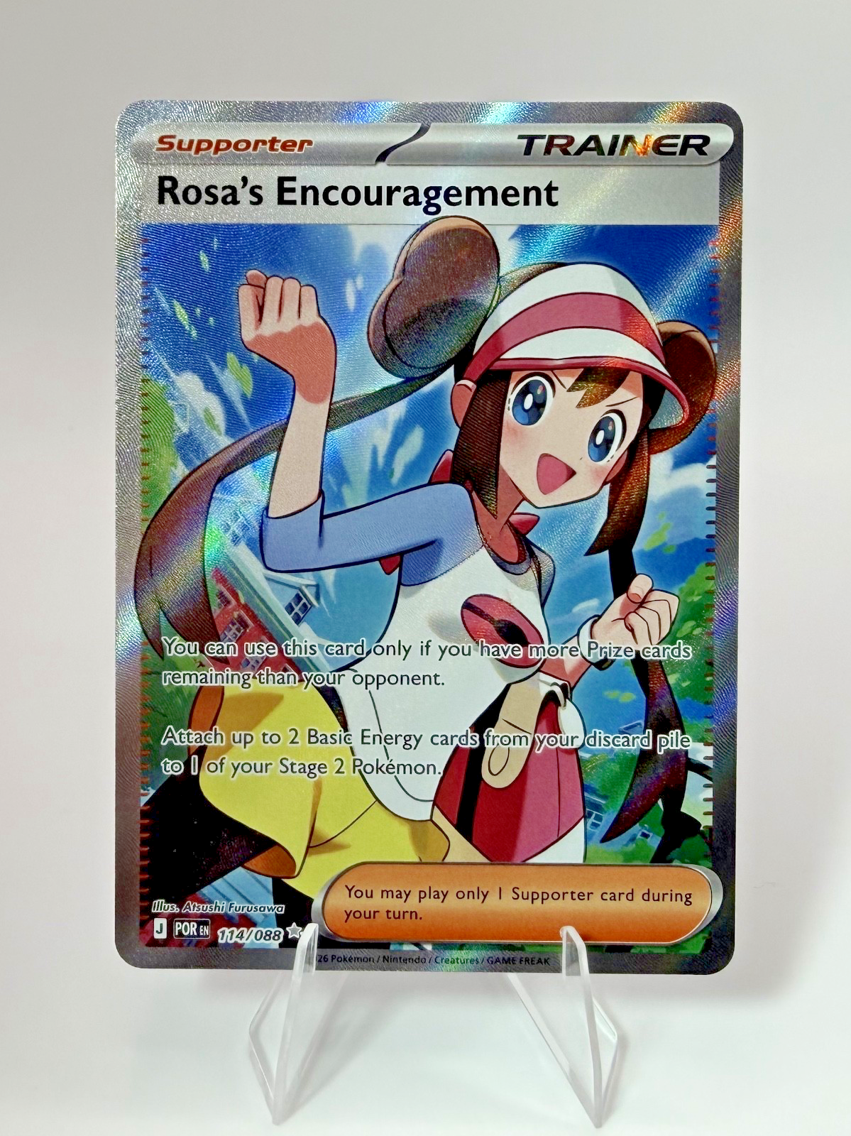 Pokémon Rosa’s Encouragement 114/088 - Perfect Order - NM