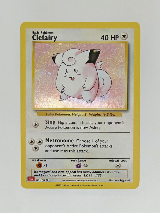 Pokémon Clefairy 013/034 - Classic Collection - NM
