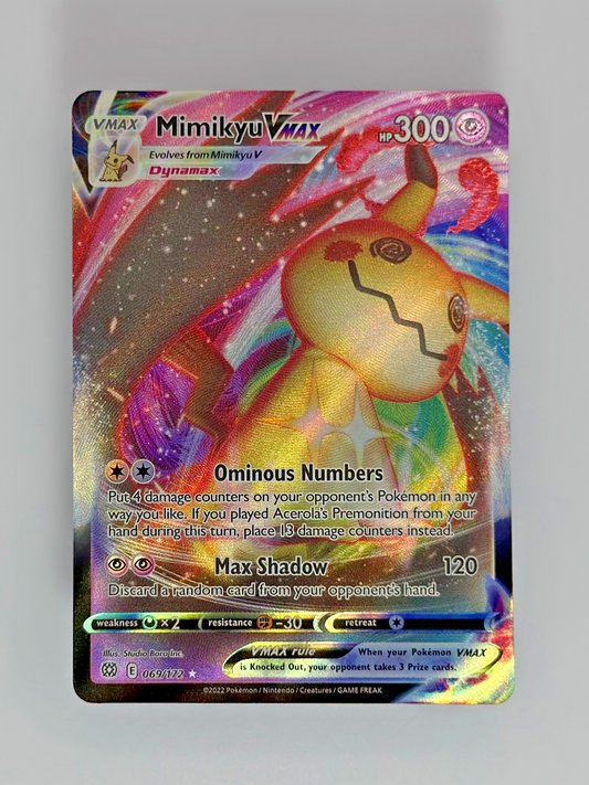 Pokémon  Mimikyu VMAX  069/172 - Brilliant Stars - NM