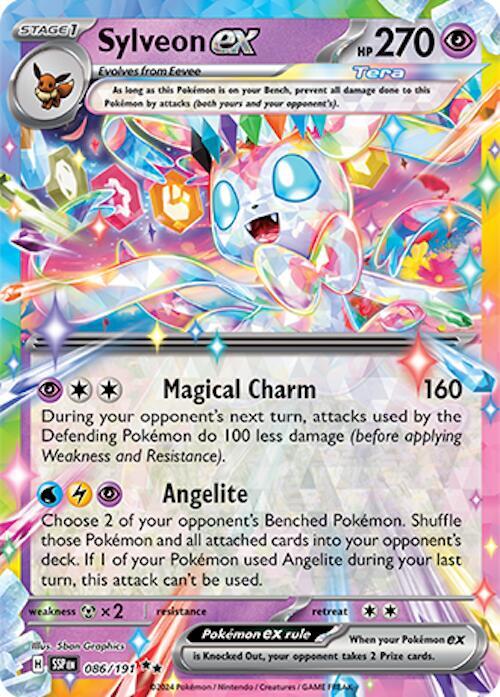 Sylveon ex 086/191 - SV08: Surging Sparks