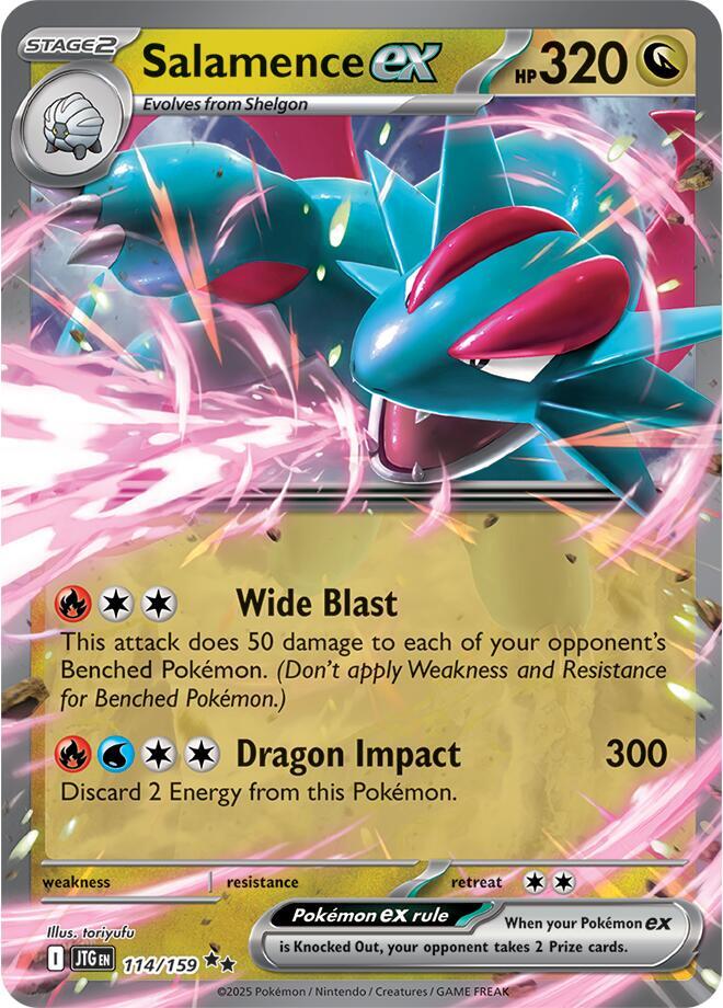 Salamence ex 114/159 - SV09: Journey Together