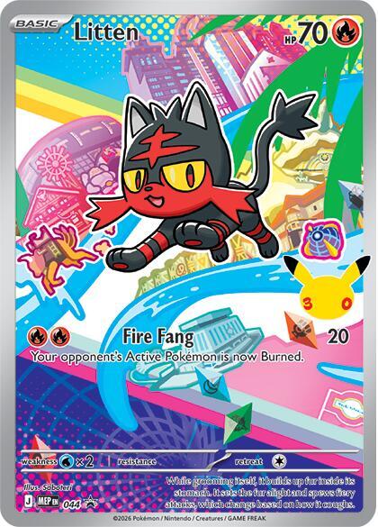 Litten 044 - ME: Mega Evolution Promo