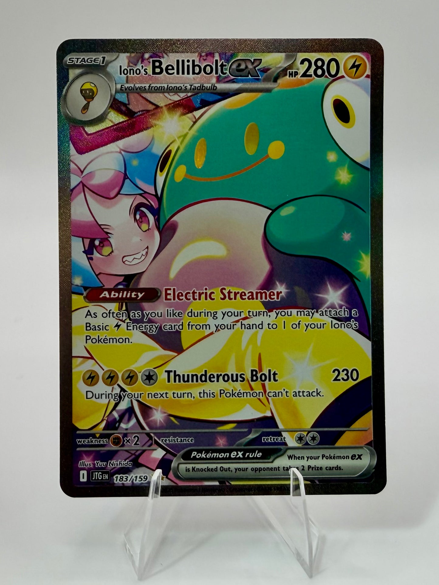 Iono's Bellibolt ex 183/159 - SV09: Journey Together