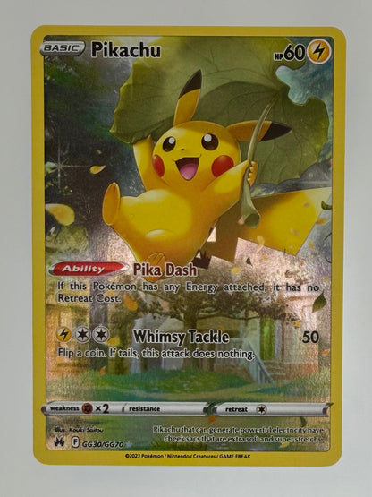 Pikachu GG30/GG70 - SWSH: Crown Zenith: Galarian Gallery