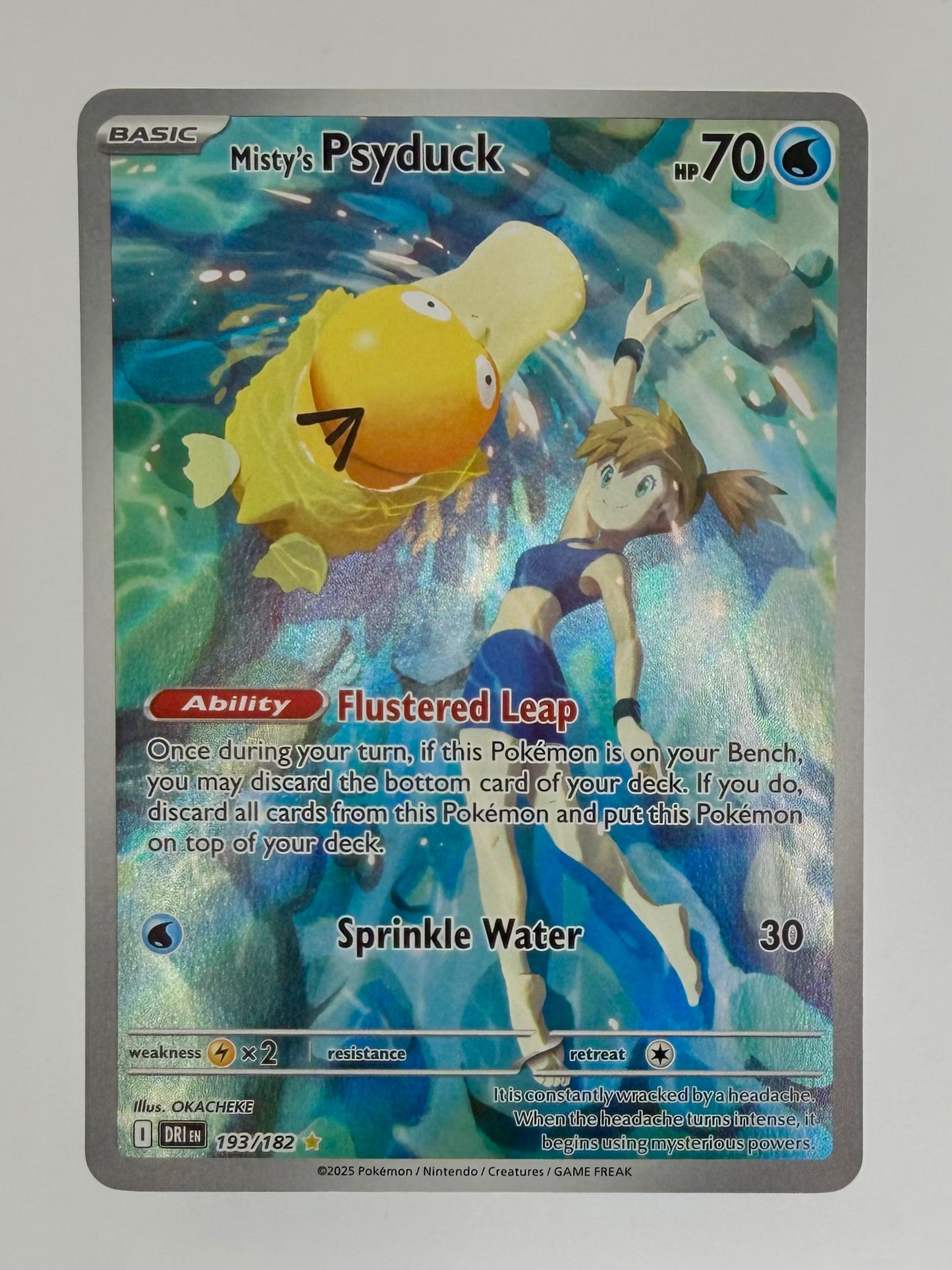 Misty's Psyduck 193/182 - SV10: Destined Rivals