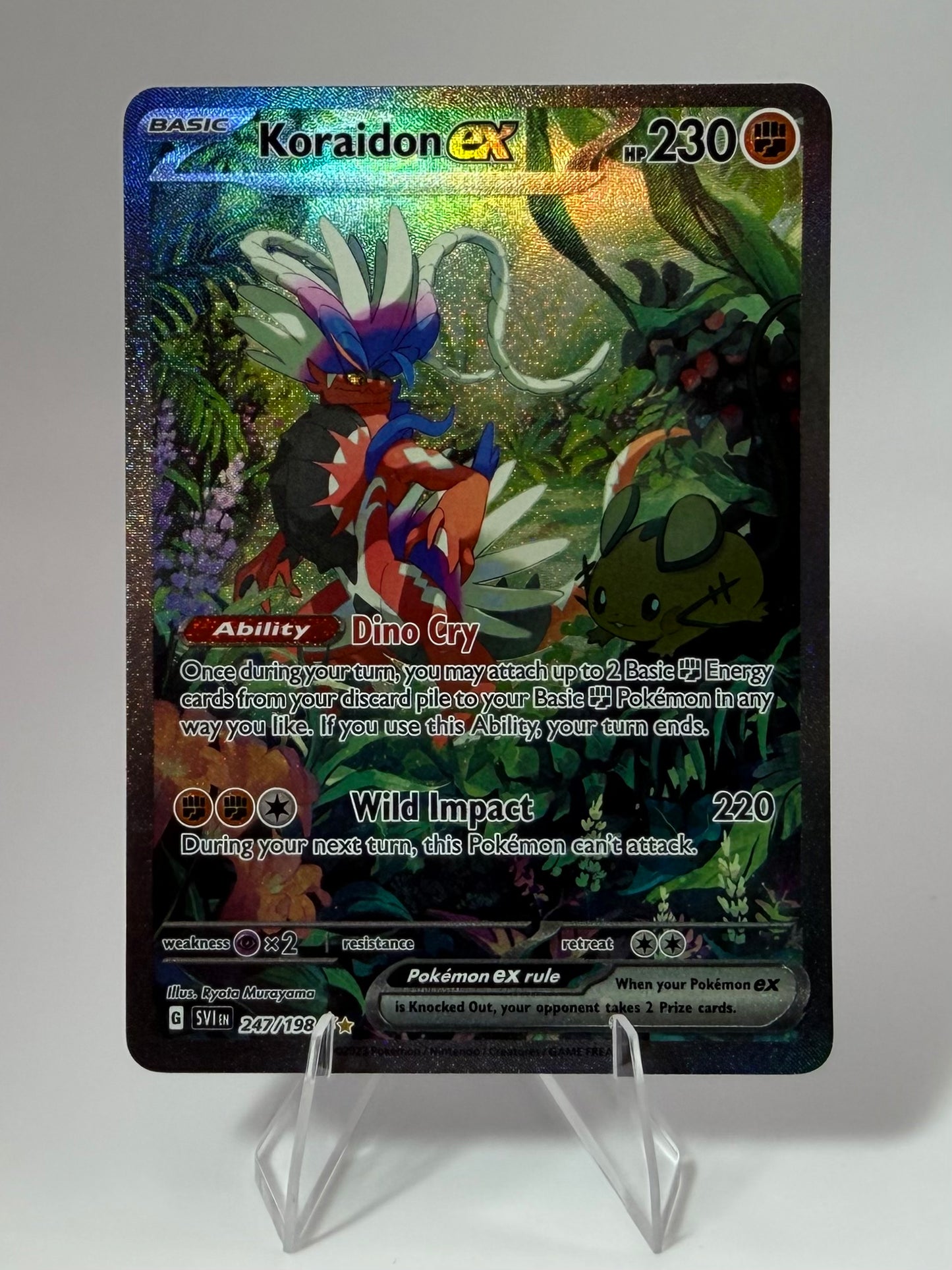 Koraidon ex 247/198 - SV01: Scarlet & Violet Base Set