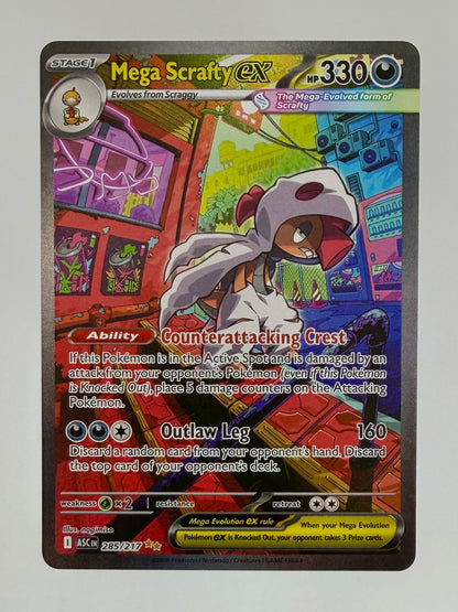 Mega Scrafty ex - 285/217 - ME: Ascended Heroes