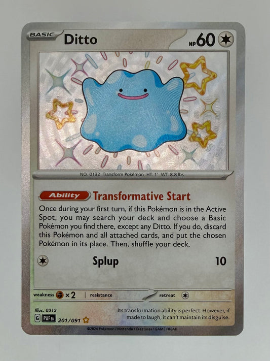Ditto 201/091 - SV: Paldean Fates