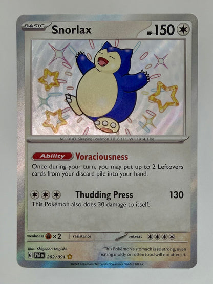 Snorlax 202/091 - SV: Paldean Fates