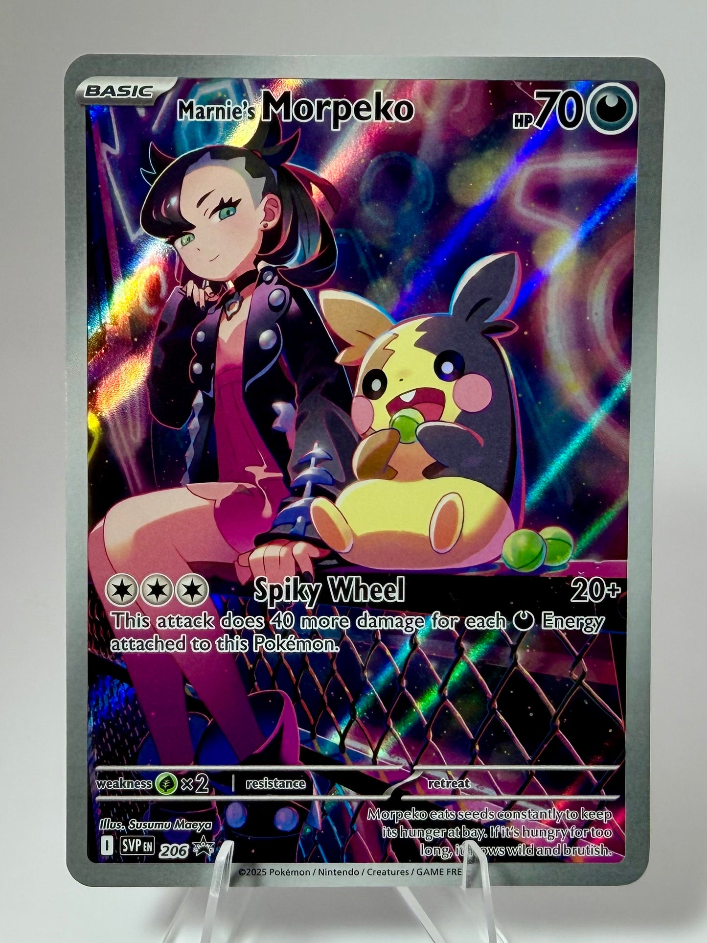 Marnie’s Morpeko 206 - SV: Scarlet & Violet Promo Cards