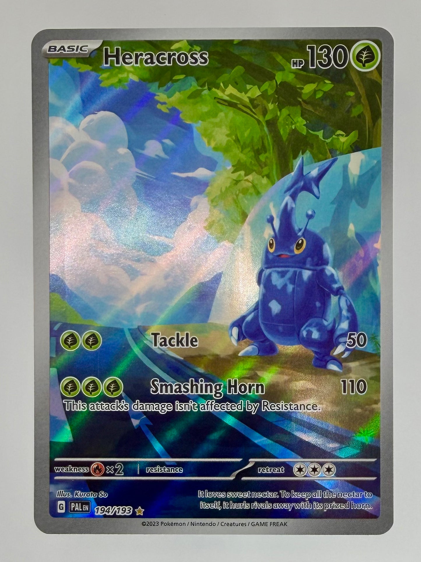Heracross - 194/193 - SV02: Paldea Evolved